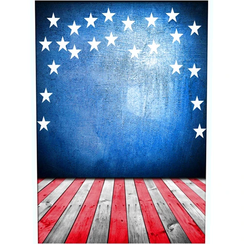 LTLYH 7x5ft Patriotic Backdrop 4th of July Independence Day Balloons Veterans Background Festival American Flags Freedom Memorial National Presidents Day Party Decor Supplies Photobooth Props 273