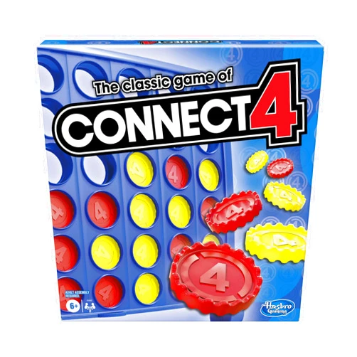 Hasbro Gaming Connect 4 Classic Grid,4 in a Row Game,Strategy Board Games for Kids,2 Player .for Family and Kids,Ages 6 and Up