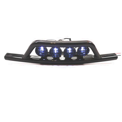 Apex RC Products / RPM RC Products Front Bumper W/LED Lights Combo - Compatible with Traxxas Slash 2WD #2004