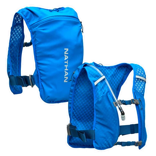 Nathan QuickStart 3L Hydration Vest Pack with 1.5L Bladder Included. One Size Fits Most. Backpack for Men and Women