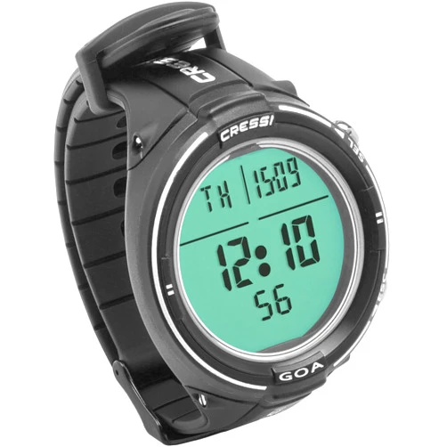 Cressi Goa Dive Watch Computer | 4 Programs - Air/Nitrox, Freediving, Gage | Made in Italy