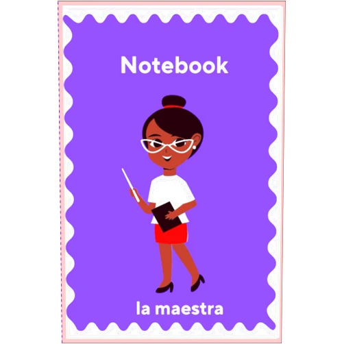 By Natalia Mendoza (Author) la maestra notebook for Teachers: version a, teacher gift (Representation Matters in Education)