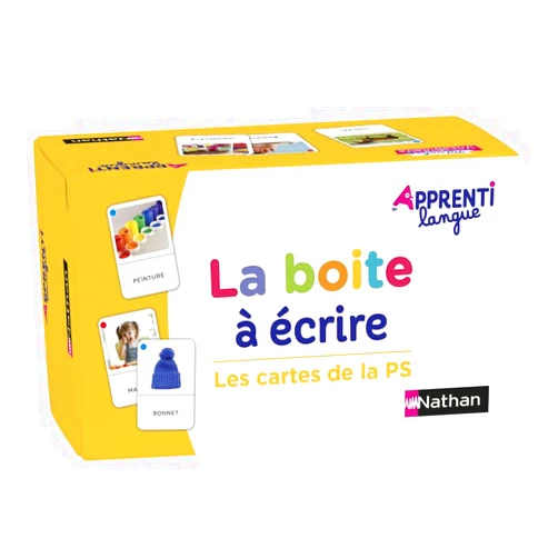 Marianne André-Kérébel,Fanny De La Haye-Nicolas Apprentilangue - PS - La boite à écrire - Les mots