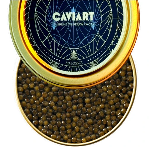 Caviart Supreme Kaluga Sturgeon Caviar, Caviart Supreme Sturgeon Roe, Malossol 1 oz | 28 g