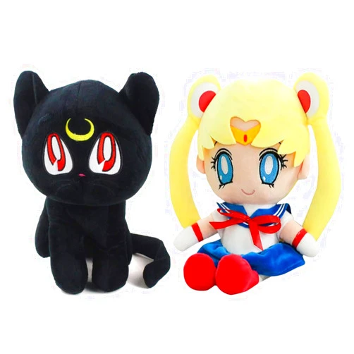 Lixinya Anime Plush Doll Stuffed Figure Toy Cartoon Cute Plush Toy Gift for Fans