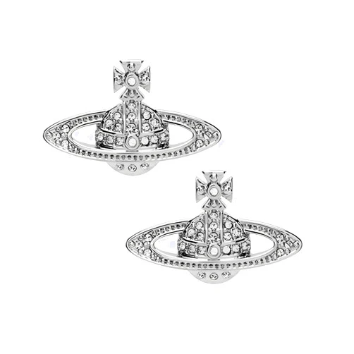 Dreuyet Saturn Earrings for Women Aesthetic Cubic Zircon Silver Saturn Planet Stud Earrings Fashionable Saturn Planet Pendant Earrings Classic Saturn Planet Gold Zircon Inlaid Saturn Earrings Jewelry Gift