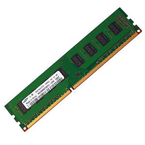 SAMSUNG M378B5673FH0-CH9 240 PIN, DDR3 SDRAM, 1.5 V, Memory Board, 166 MHZ Memory Clock, 1333 MHZ Speed, 2GB, 1 Channel