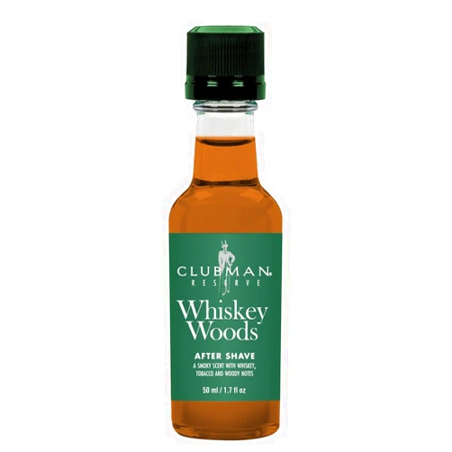 Clubman 1.7 fl oz reserve whiskey woods after shave lotion, 1.7 Fluid Ounce
