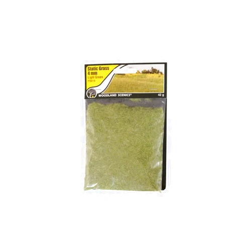 Woodland Scenics Woodland Scenic Static Grass 4mm-Light Green -FS619