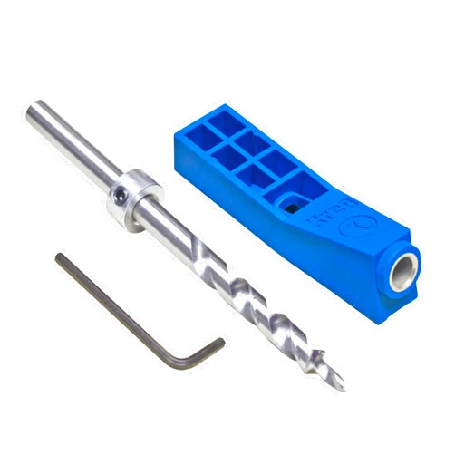 Kreg MKJKIT Mini Jig Kit - Simple, Compact Kreg Pocket-Hole Jig - Create Strong Joints Without Glue - for Tight Spaces & Small Projects - Holiday Home Improvement Gifts for Him