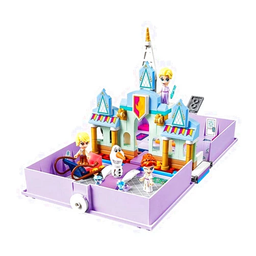 LEGO Disney Anna and Elsa’s Storybook Adventures 43175 Creative Building Kit for Fans of Disney’s Frozen 2 (133 Pieces)