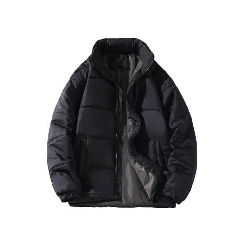 RDEGOOCHA Down Coat for Mens Warm Puffer Jacket Long Sleeve Winter Coats Water Resistant Windproof Insulated Jacket