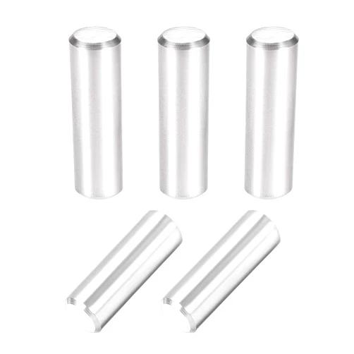 uxcell 5Pcs 10mm X 30mm Dowel Pin 304 Stainless Steel Cylindrical Shelf Support Pin Fasten Elements Silver Tone