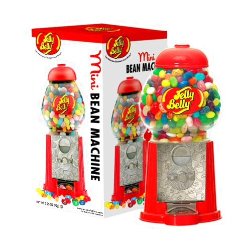 Jelly Belly Mini Bean Machine Jelly Bean Dispenser, Multi, Assorted, 3.25 Oz