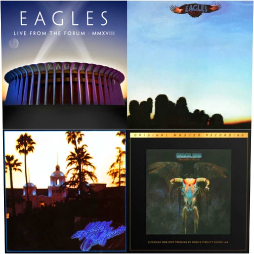 Eagles (Contributor) Format: Vinyl Live From The Forum Mmxviii Eagles & Hotel California & One Of These Nights 45RPM Supervinyl Ultra One-Step/Original Masters/Limited/Numbered