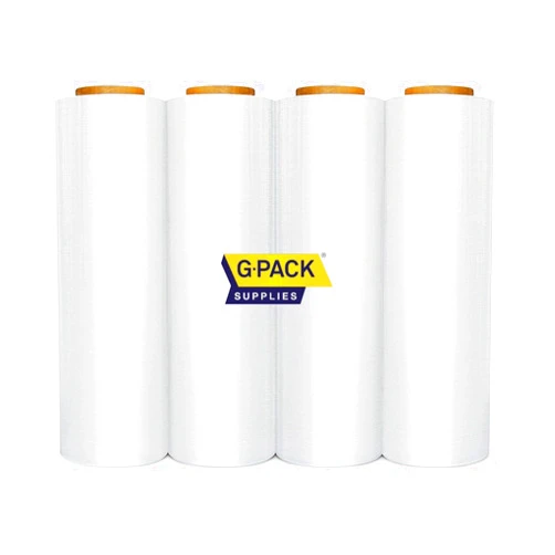 ULTRA Stretch Film Pallet Plastic Wrap Clear 18 in x 1000 Ft Moving Storage Packaging Heavy Duty 80 Gauge Blown Film