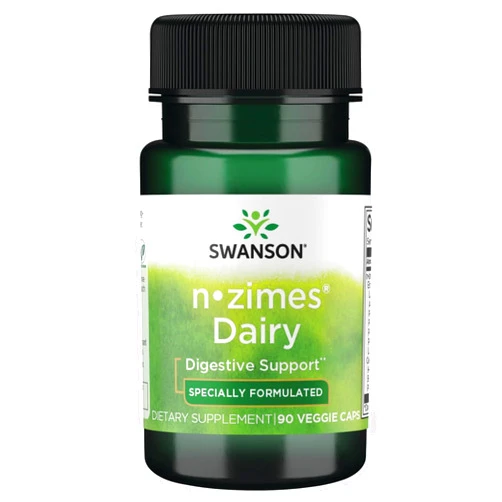 Swanson n-zimes Dairy 90 Veg Capsules Enzyme