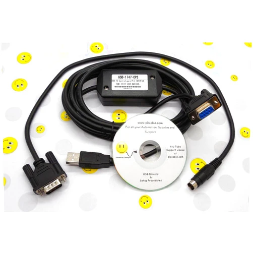 Allen-Bradley Allen Bradley Programming Cable USB Combo Common PLCs 1761 1747 1756 1769