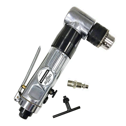 Rockwood 3/8 Inch High Torque Air Motor Reversible Drill Pneumatic 1500 Rpm
