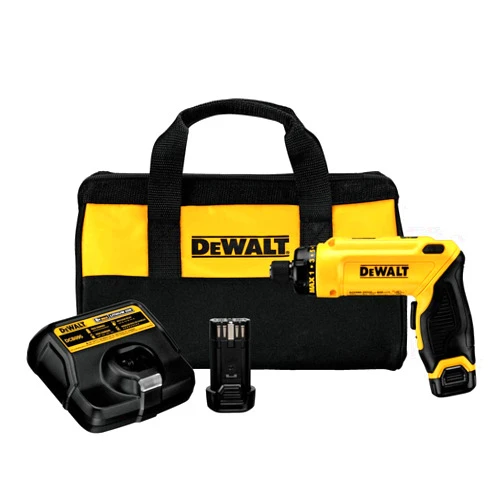 DEWALT 8V MAX Cordless Screwdriver Kit, Gyroscopic, 2 Batteries and Charger Included (DCF680N2)