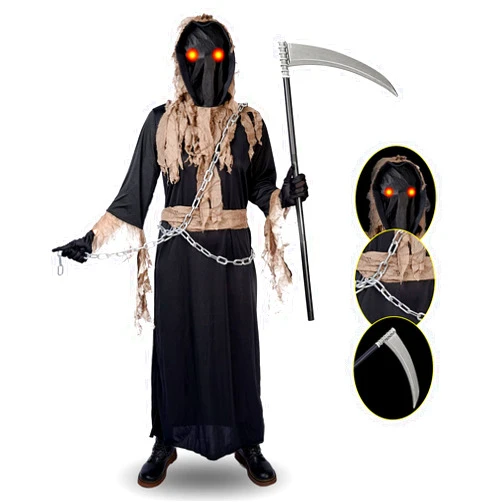 Lomesion unisex-child Grim Reaper Costume