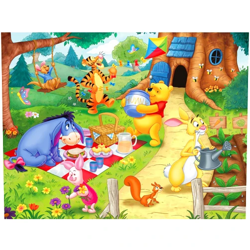 Ceaco - Disney - Together Time - Winnie The Pooh - 400 Piece Jigsaw Puzzle