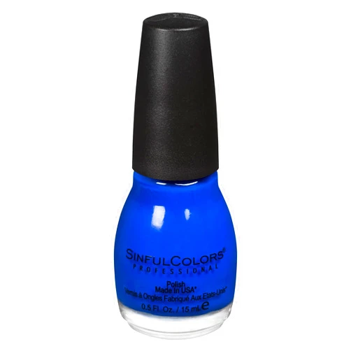 SinfulColors Sinful Colors Professional Nail Polish, Endless Blue, 0.5 fl oz
