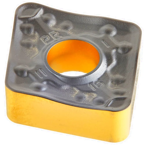 Sandvik Coromant, CNMM 434-PR 4315, T-Max P Insert for Turning, Carbide, Diamond 80°, Neutral Cut, 4315 Grade, Ti(C,N)+Al2O3+TiN, Inveio™ Coating Technology (Pack of 10)