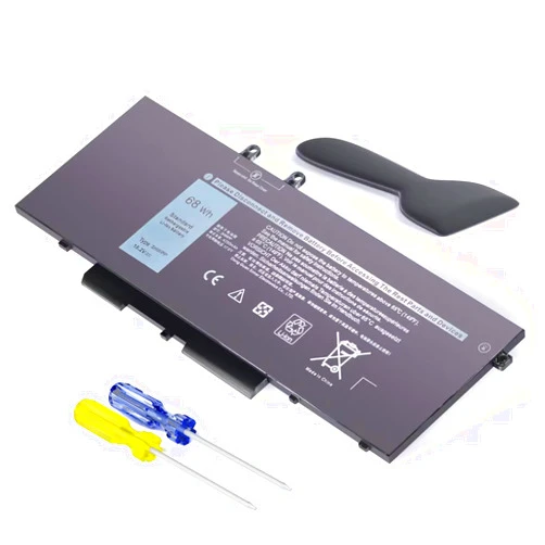 Tinkon 68WH 3HWPP Laptop Battery for DELL Latitude 5401 5501 5410 5510 5411 5511 E5401 E5501 E5511, Inspiron 7706, 17 7500 7506 2-in-1 Black, Precision 3541 3551 Series N2NLL 01VY7F 3YNXM 15.2V