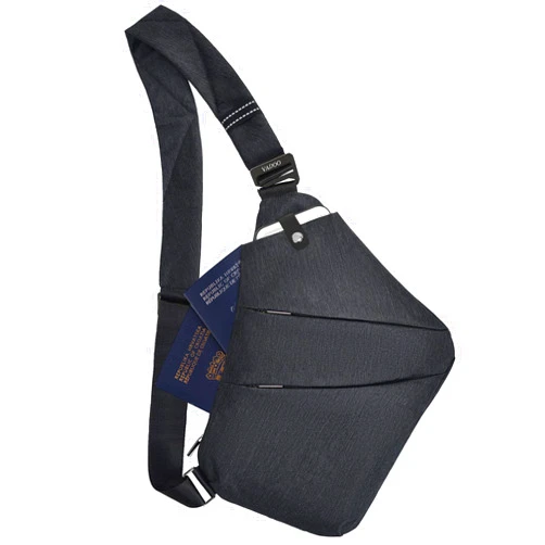 VADOO Sling Bag - Anti-theft Crossbody Shoulder Bag for Men and Women