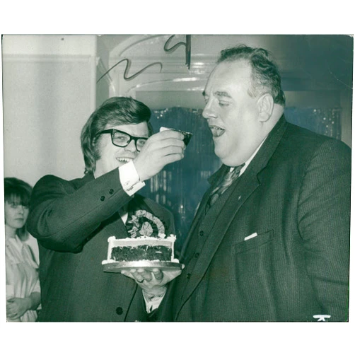 PickYourImage Vintage photo of Cyril Smith with Mr. Graham Tope