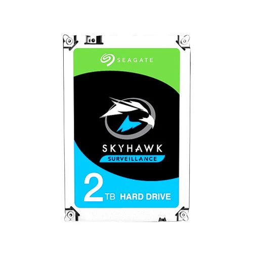 Seagate SkyHawk 2TB Surveillance Internal Hard Drive HDD – 3.5 Inch SATA 6Gb/s 64MB Cache for DVR NVR Security Camera System with Drive Health Management (ST2000VX008)