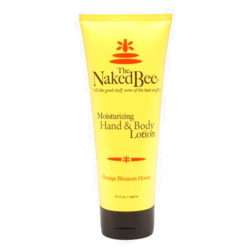 The Naked Bee Orange and Blossom Honey Moisturizing Hand and Body Lotion, 6.7 Ounce