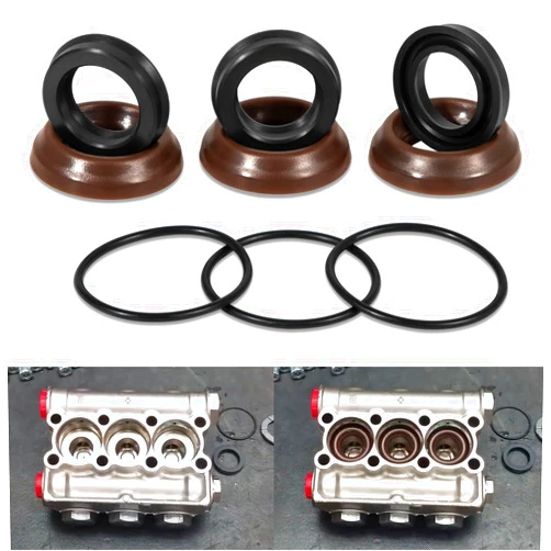 Camoo AR1857 Packing Kit 18mm Seal Gasket kit for Annovi Reverberi Pressure Washer Pump RK RKA RKV XRC XRA