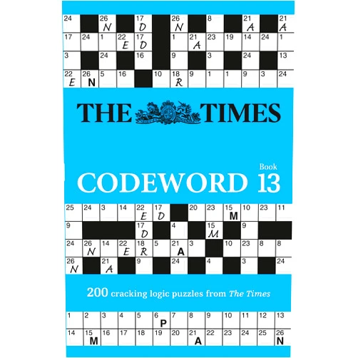 The Times Mind Games The Times Puzzle Books – The Times Codeword 13: 200 cracking logic puzzles