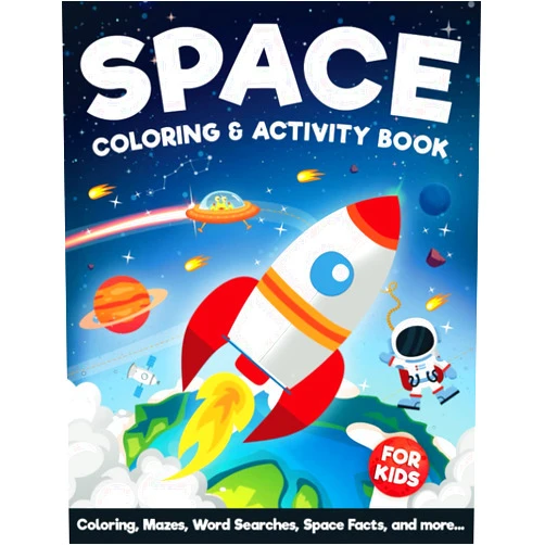 Jennifer L. Trace,KC Press Space Coloring and Activity Book for Kids Ages 8-12: 100 Pages of Fun Space Facts, Coloring, Mazes, Dot to Dot, Word Searches, Crosswords, and More! ... Workbook for Kids Ages 8, 9, 10, 11, 12)