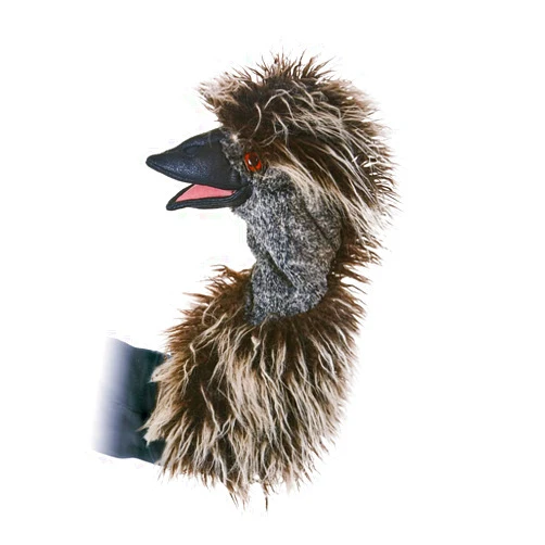 Folkmanis Emu Stage Puppet, Brown