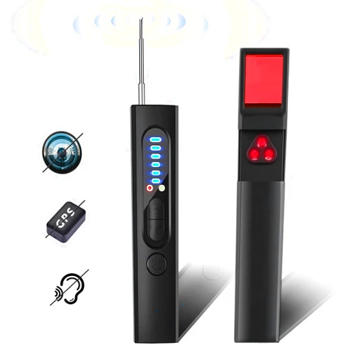Muayb Hidden Camera Detector, Anti-Spy Detector, Hidden Device GPS Detector, Camera Detector, Bug Detector, Privacy Protector, Signal Scanner for Hotels Office Home Travel, 5 Levels Sensitivity