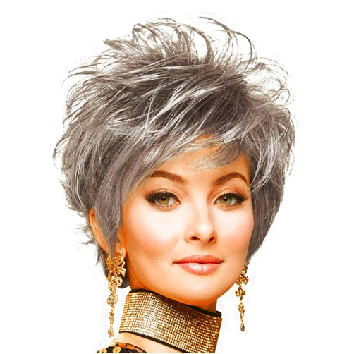 Hair u wear Gabor Gala Synthetic Wig (G56+ Sugared Silver)