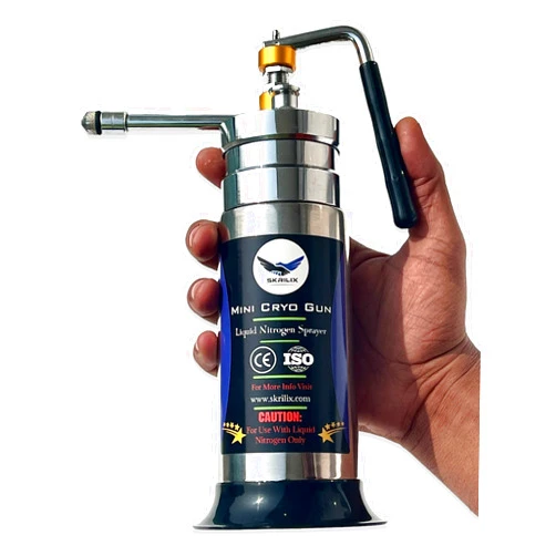 ULTRONIX Dermatologist's Choice Mini Cryo Gun Liquid Nitrogen Sprayer 350 ML Cryo Spray For Dermatology