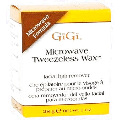 GiGi Microwave Tweezeless Wax 1 oz (Pack of 5)