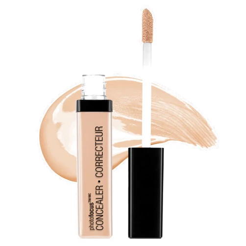 wet n wild Photo Focus Concealer, Light Honey, Under Eyes, Makeup, Blemish, Full Coverage, Lightweight