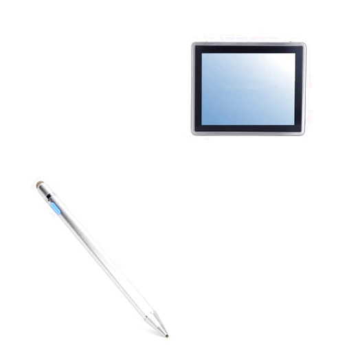 BoxWave Stylus Pen Compatible with BSI Computer GOT815L-511 - AccuPoint Active Stylus, Electronic Stylus with Ultra Fine Tip for BSI Computer GOT815L-511 - Metallic Silver