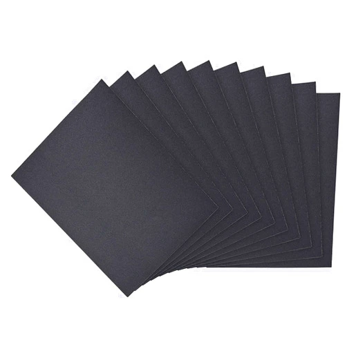 Utoolmart 220 Grits Sanding Sheets Wet Dry Silicon Carbide Sandpaper for Wood Furniture Metal Automotive Polishing 10pcs
