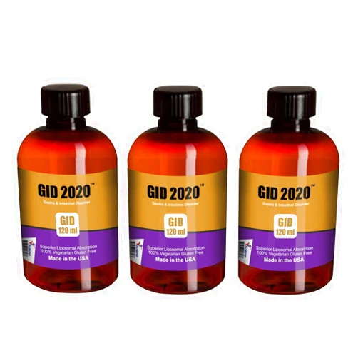 Vitalee Nanomed Heartburn and Acid Reflux Relief, Liquid GID 2020 (3 Bottle Pack 120 ml)