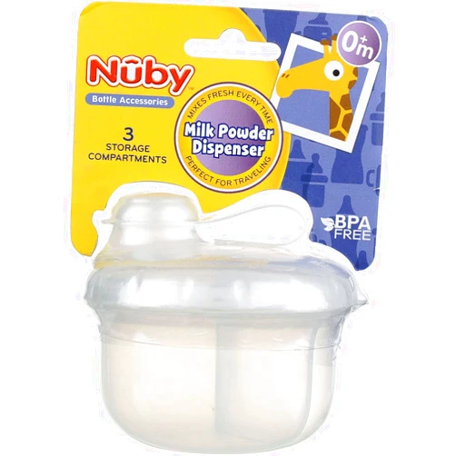 Nuby Milk Powder Dispenser, Colors May Vary (1 Pack)