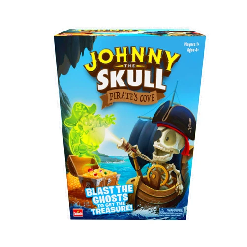 Goliath Johnny The Skull Pirate's Cove - Blast The Ghosts to Get The Treasure Game by Goliath