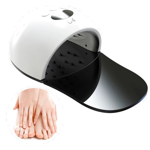 Demine Nail Fungus Cleaning Device for Multiple Toenail, Nail Fungus Treatment Device with 905nm Infrared Light + 470nm Blue Light, Safe and Reliable