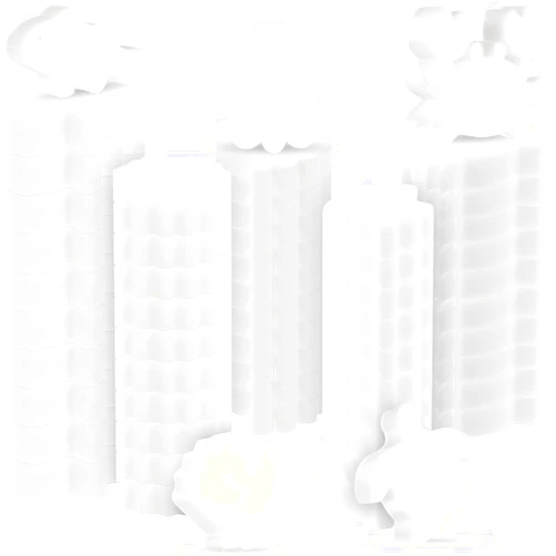 Zhehao 50 Pack Oil Absorbing Sponge for Hot Tub Foam Hot Tub Scum Absorber for Swimming Pool Spa Cleaning Accessories (White)