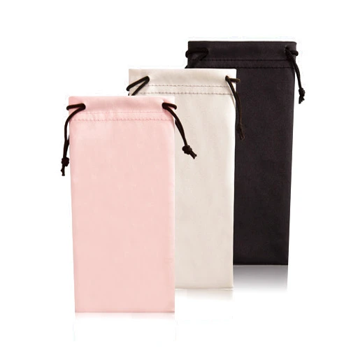 TRIUMPH VISION Soft Eyeglass Pouch 3 Pack - Pouch for glasses Microfiber Screen Cleaning Bag